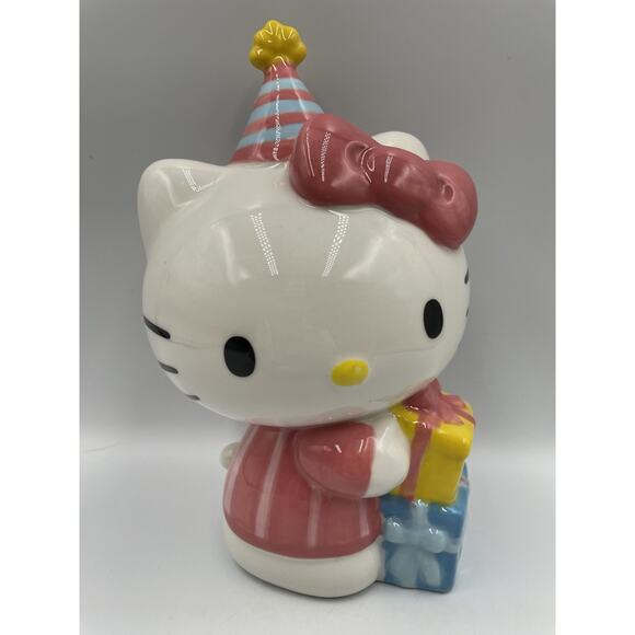 New BLUE SKY CLAYWORKS HELLO KITTY BIRTHDAY PARTY FIGURINE - Picture 2 of 7